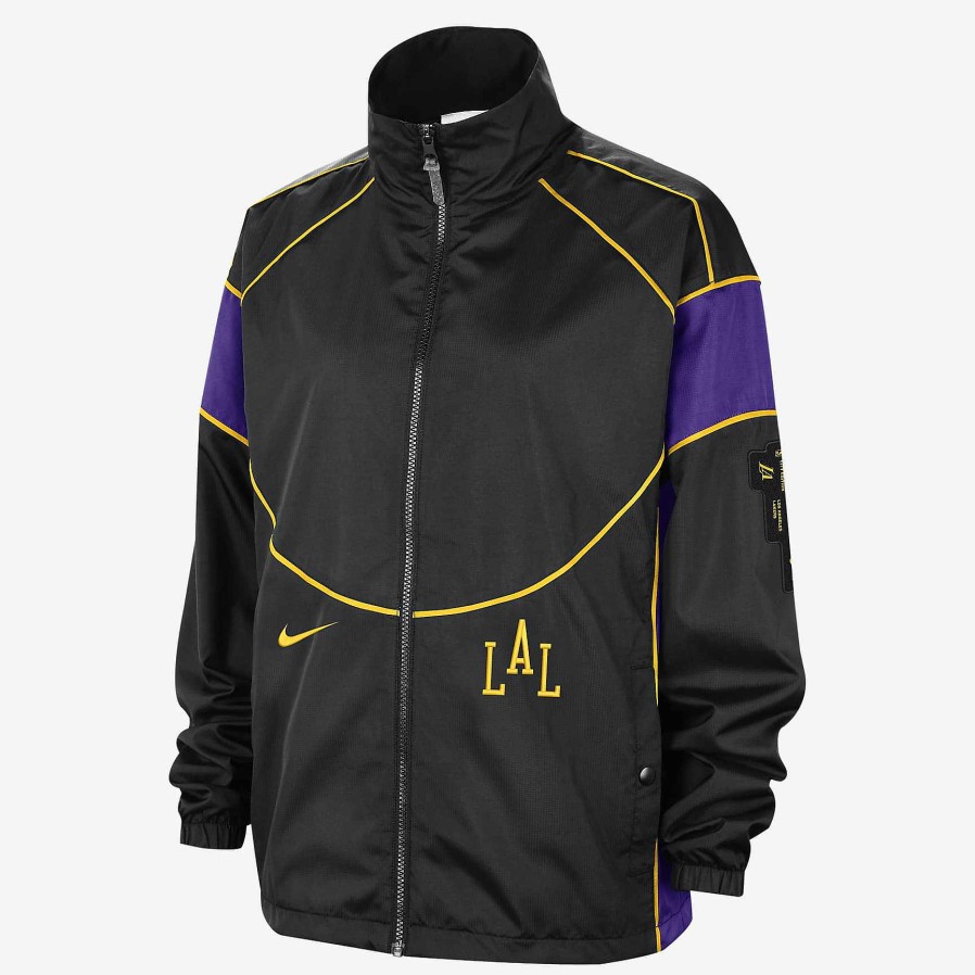 Women Nike Outerwear & Jackets | Los Angeles Lakers Swoosh Fly 2023/24 City Edition