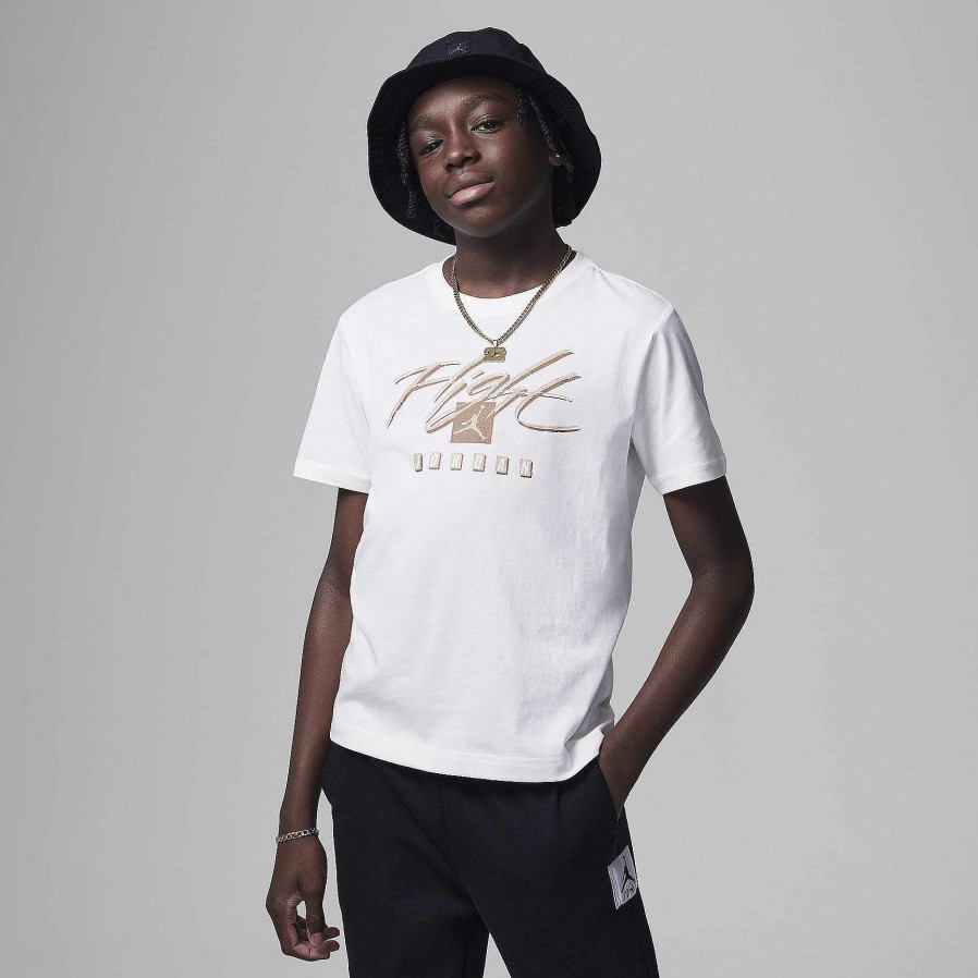 Kids Nike Tops & T-Shirts | Jordan Flight Essential Tee