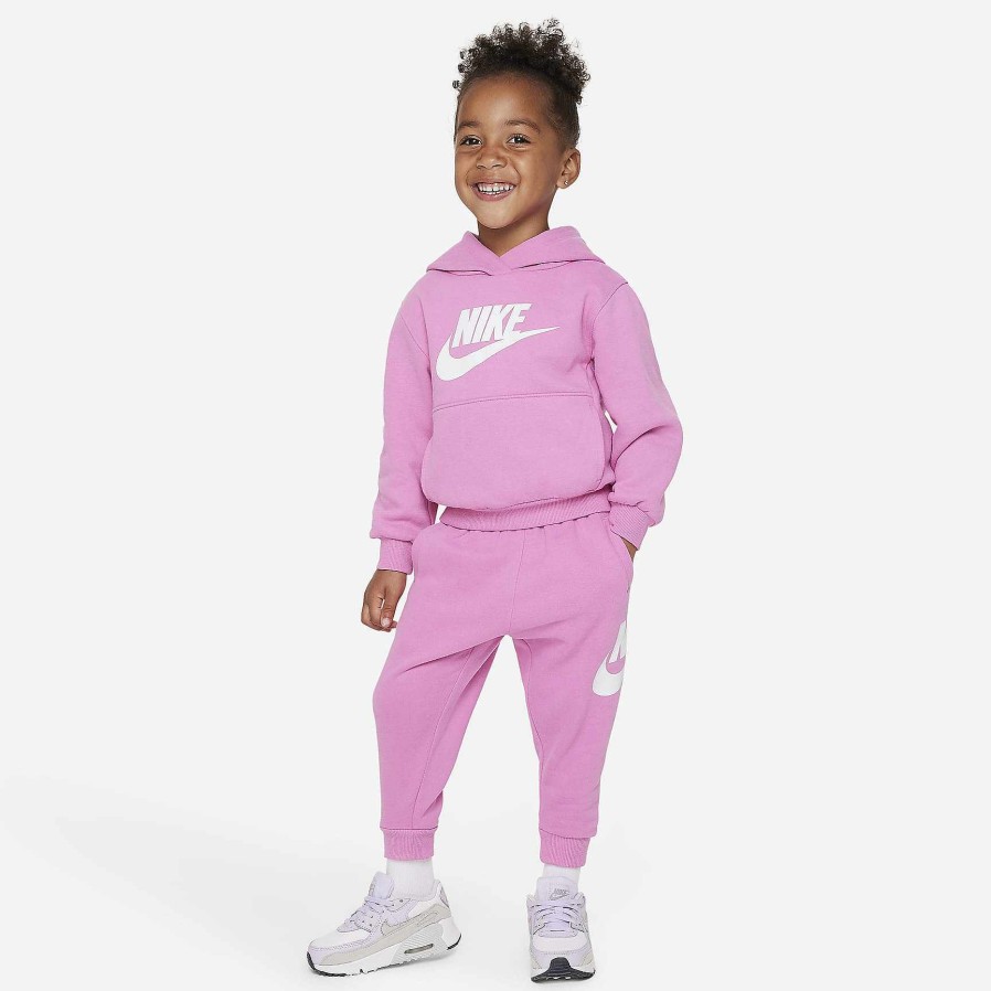 Kids Nike Matching Sets | Nike Sportswear Club Fleece Joggers Playful Pink