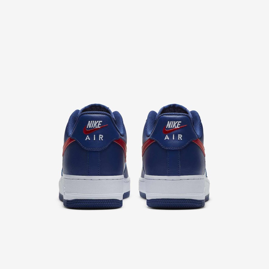 Men Nike Air Force 1 | Nike Air Force 1 '07 White/Deep Royal/University Red