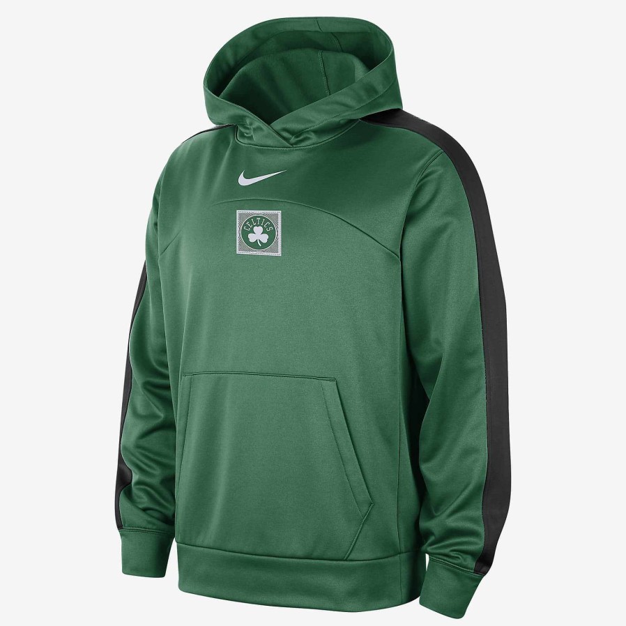 Men Nike Tech Fleece | Boston Celtics Starting 5 Clover/Black/White