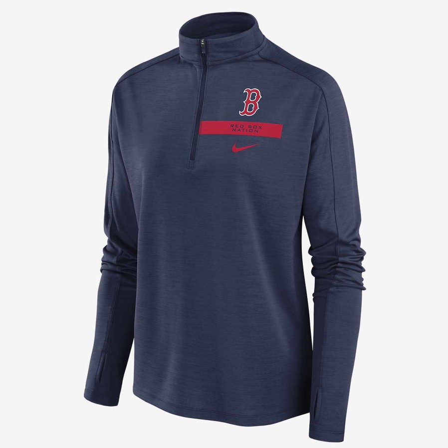 Women Nike Outerwear & Jackets | Nike Dri-Fit Primetime Local Touch (Mlb Boston Red Sox)