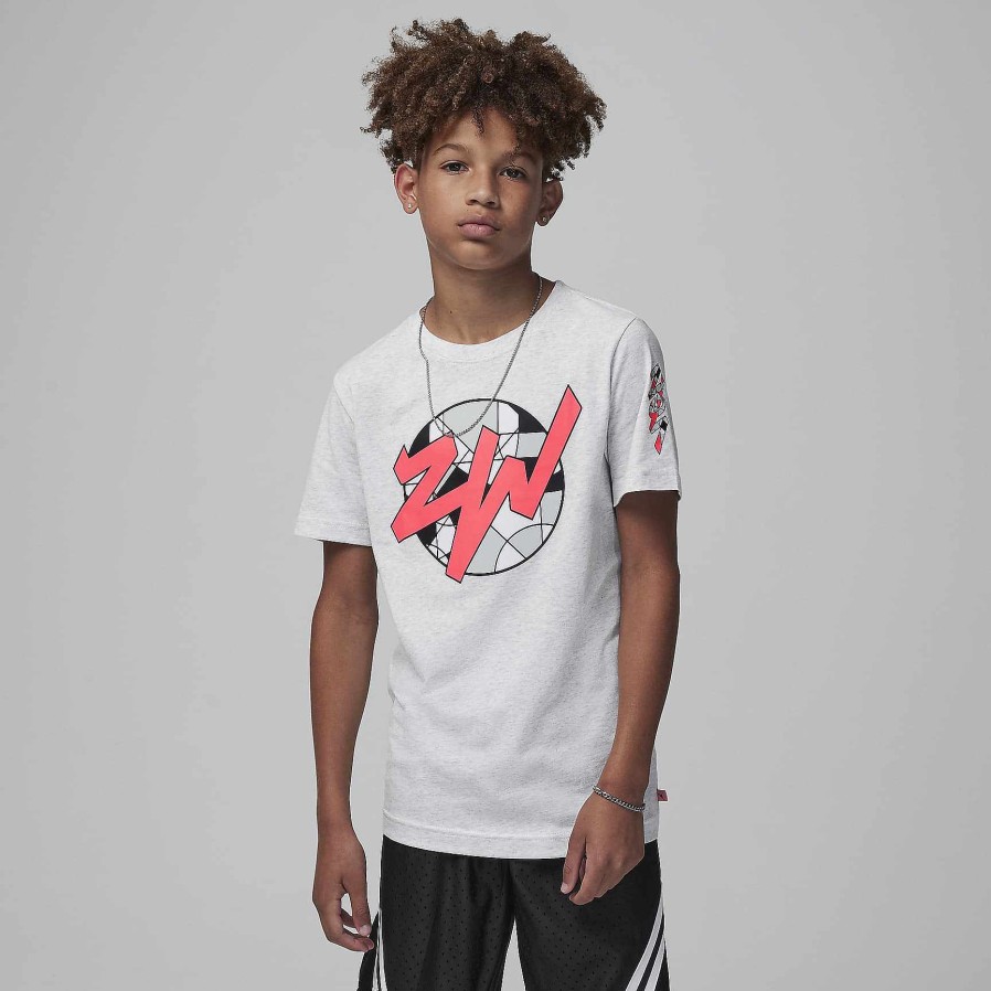 Kids Nike Jordan | Jordan Zion Ring Tee