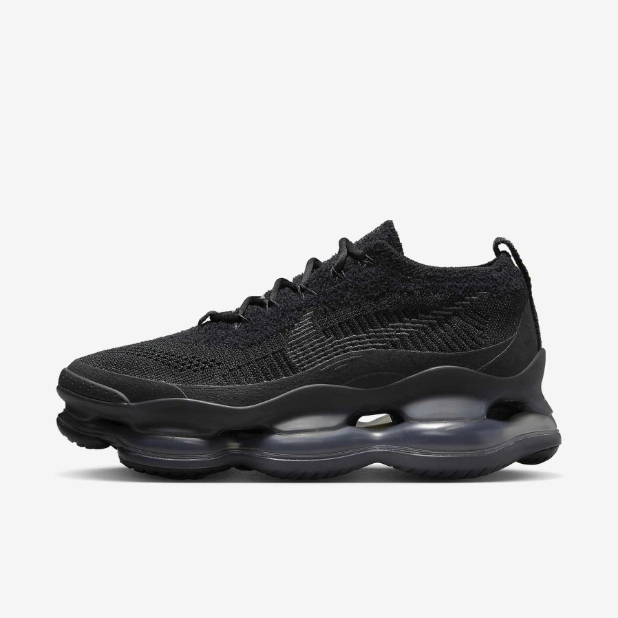 Women Nike Air Max | Nike Air Max Scorpion Flyknit Black/Black/Black/Anthracite