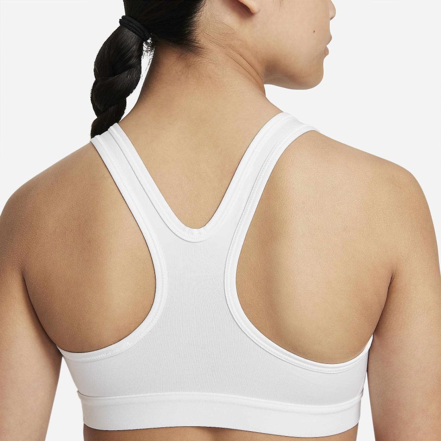 Kids Nike Bras | Nike Pro White/White/White/Pure Platinum