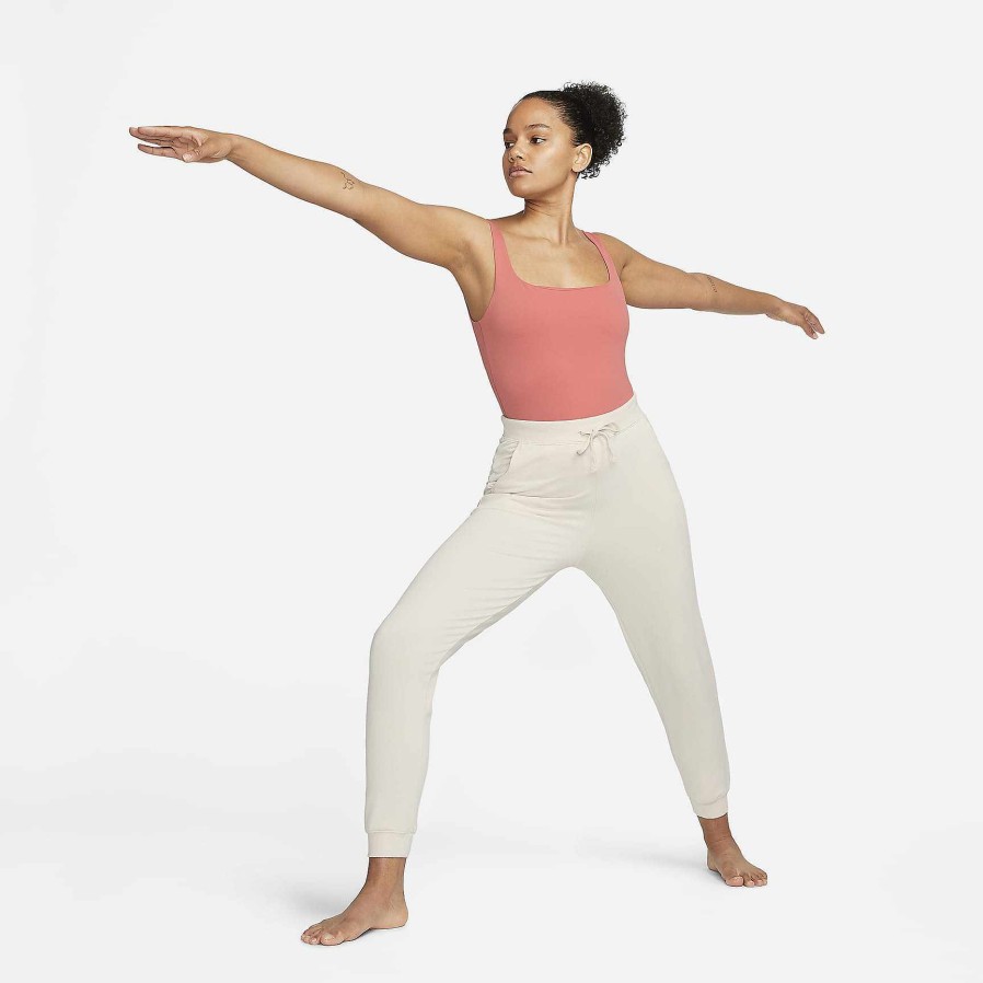 Women Nike Tops & T-Shirts | Nike Yoga Dri-Fit Luxe