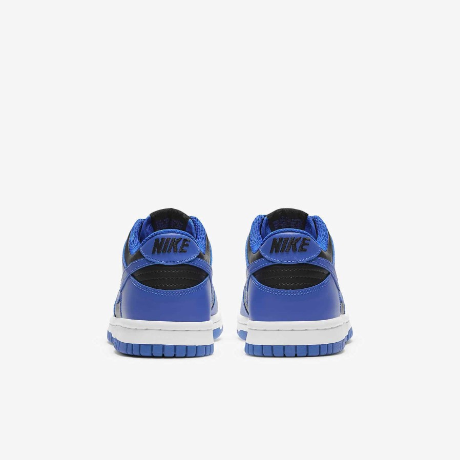 Kids Nike Dunks & Blazers | Nike Dunk Low Black/White/Hyper Cobalt