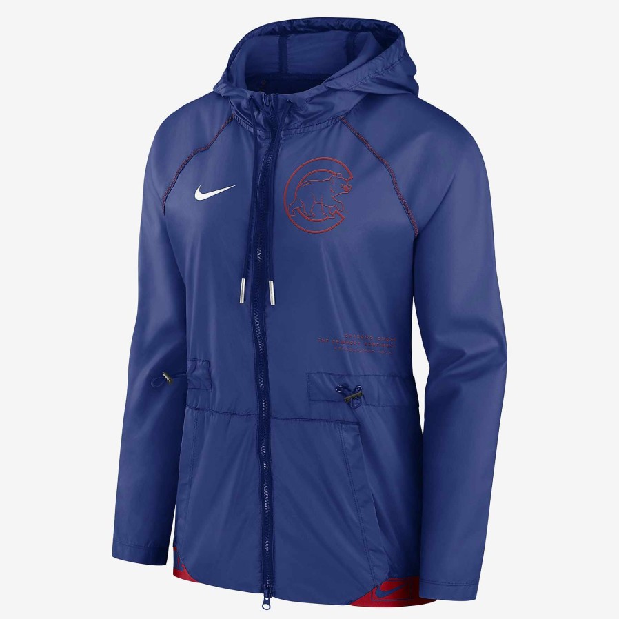 Women Nike Outerwear & Jackets | Nike Statement (Mlb Chicago Cubs)