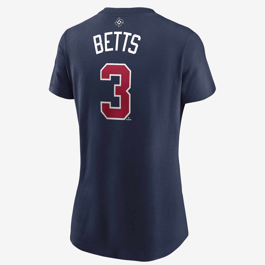 Women Nike Tops & T-Shirts | Usa Baseball 2023 World Baseball Classic (Mookie Betts) Navy