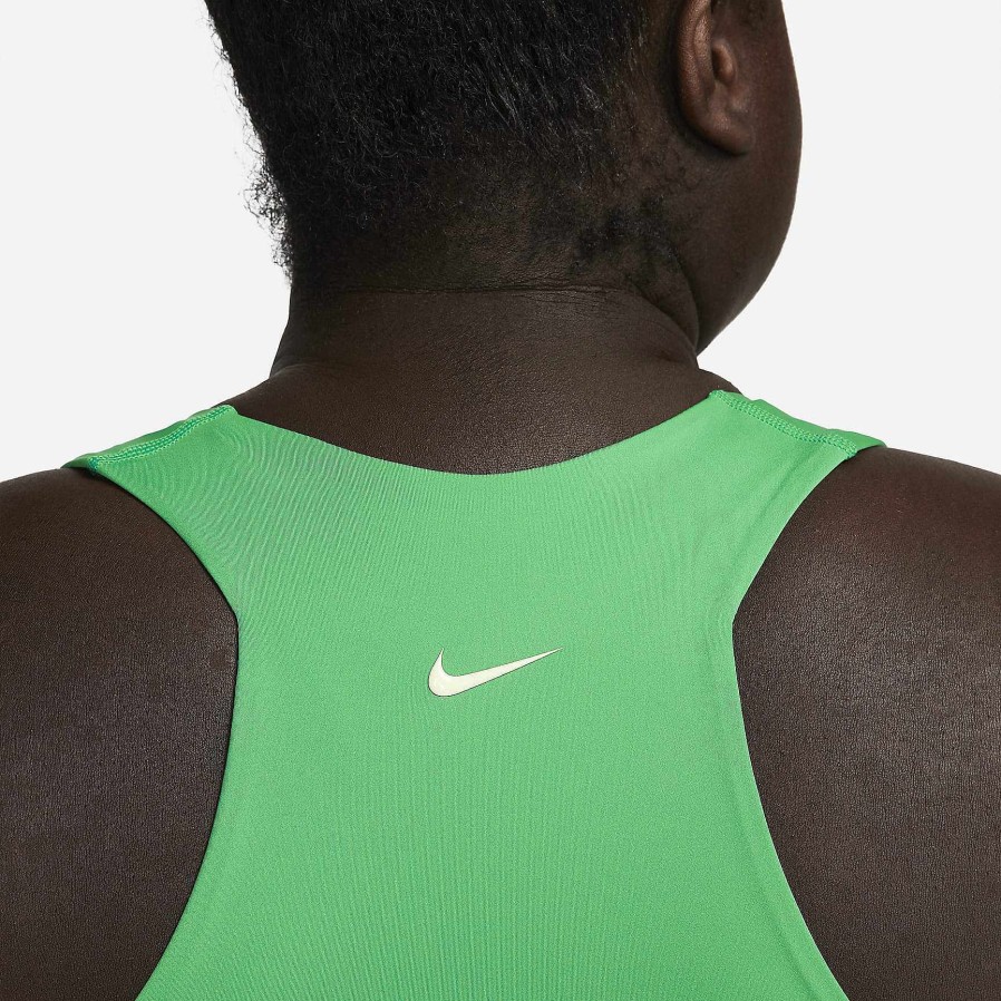 Women Nike Plus Size | Nikepro Dri-Fit Stadium Green/Barely Volt/Gorge Green/Gorge Green