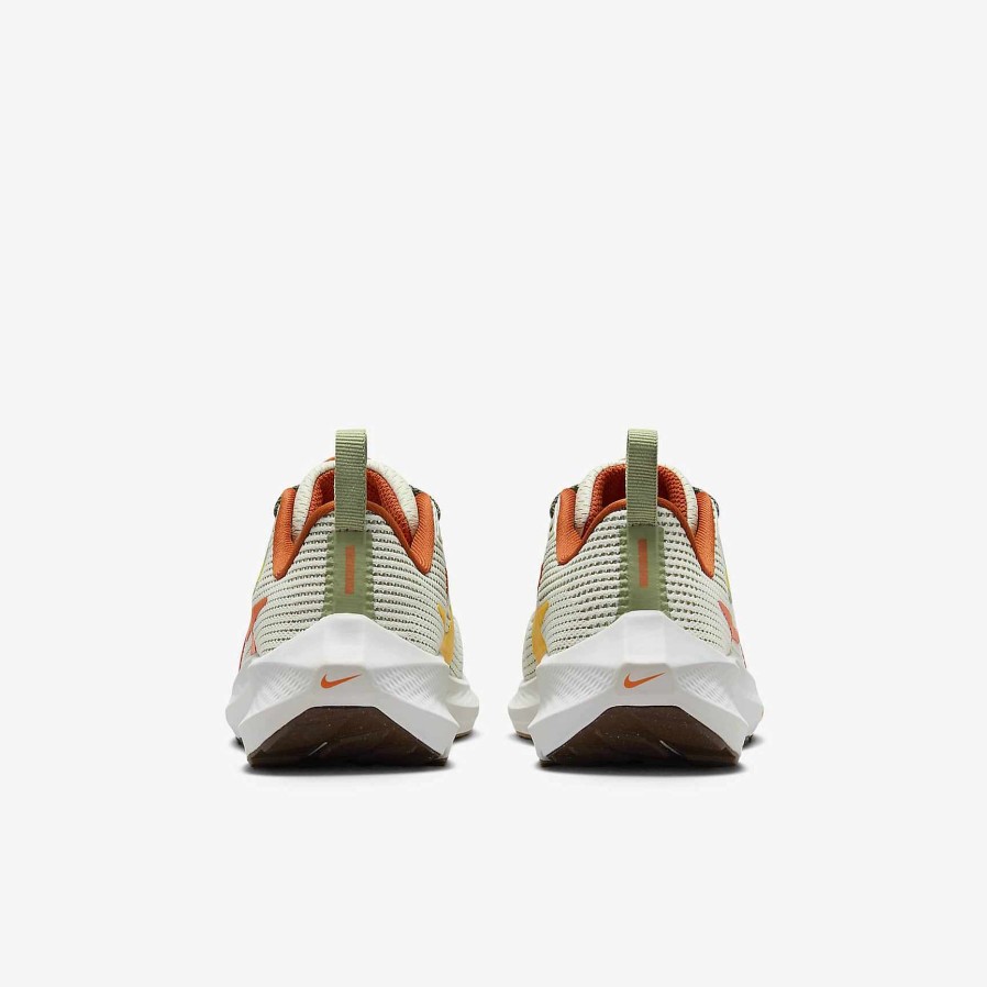 Kids Nike Running | Nike Pegasus 40 Oil Green/Summit White/Sea Glass/Campfire Orange