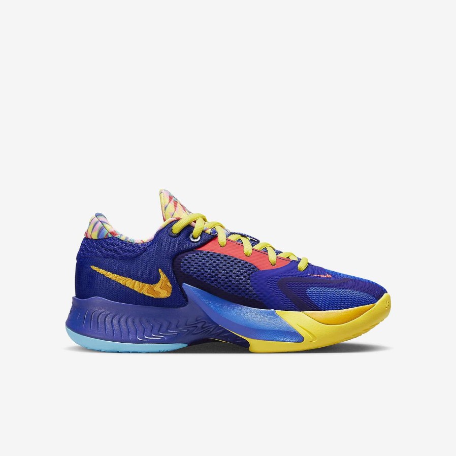 Kids Nike Basketball | Freak 4 Se Deep Royal Blue/Opti Yellow/Bright Crimson/University Gold