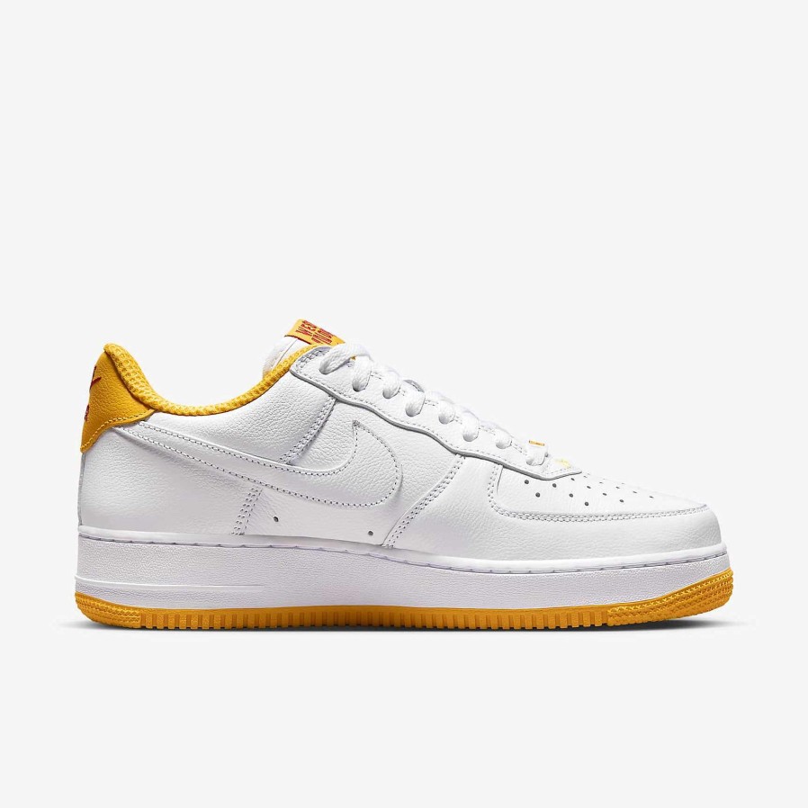 Men Nike Air Force 1 | Nike Air Force 1 Low Retro Qs White/University Gold/White