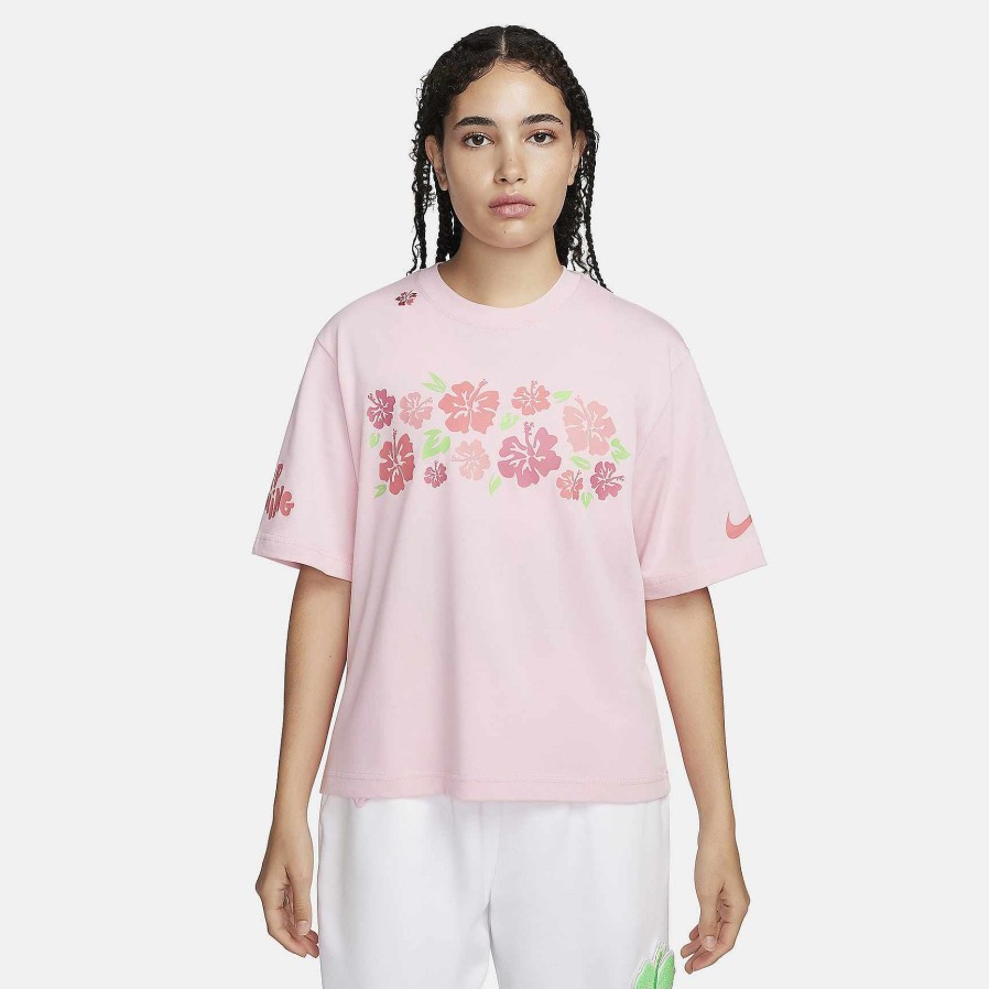 Women Nike Tops & T-Shirts | Nike Sportswear X Doernbecher Freestyle "Sydney" Medium Soft Pink