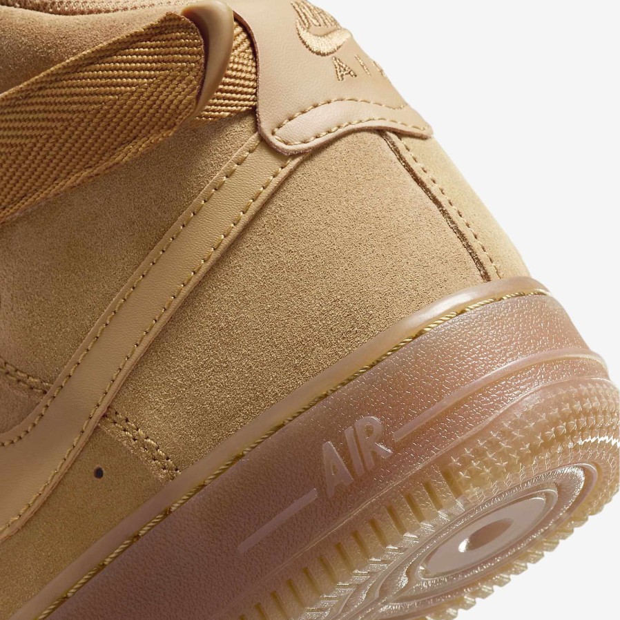 Kids Nike Air Force 1 | Nike Air Force 1 High Lv8 3 Wheat/Gum Light Brown/Wheat