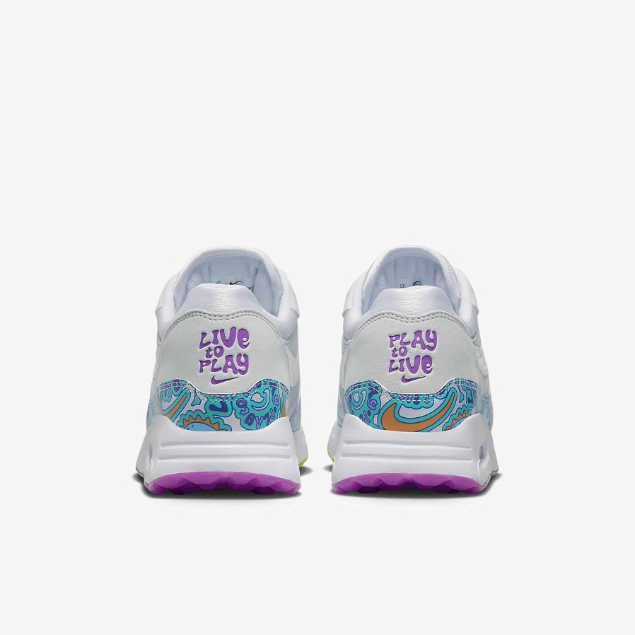 Women Nike Air Max | Nike Air Max 1 '86 Og G Nrg White/Light Silver/Fuchsia Dream/Clear Jade