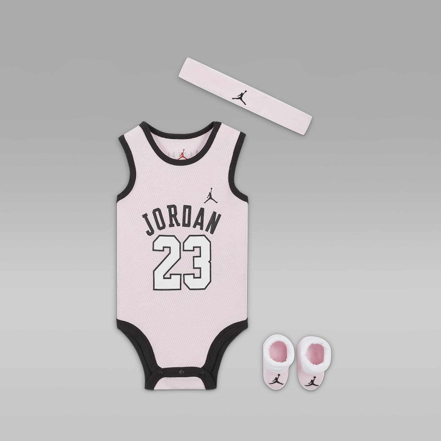 Accessories Nike | Jordan 3-Piece Mesh Jersey Bodysuit Box Set