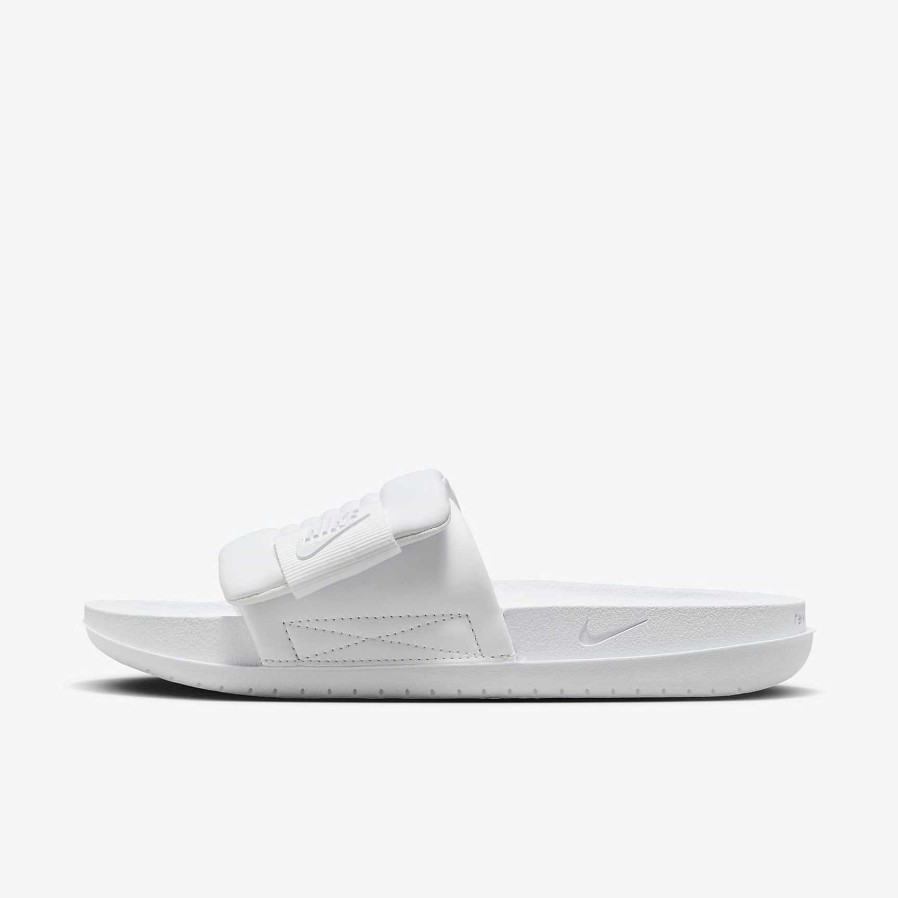 Women Nike Sandals & Slides | Nike Offcourt Adjust White/Phantom