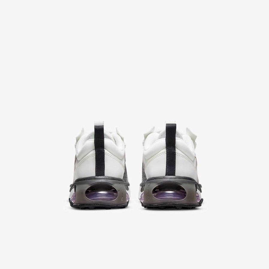 Kids Nike Air Max | Nike Air Max 2021 Summit White/Off Noir/Amethyst Ash/Metallic Red Bronze