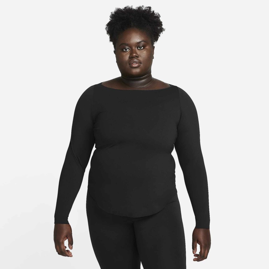 Women Nike Plus Size | Nike Yoga Dri-Fit Luxe Black