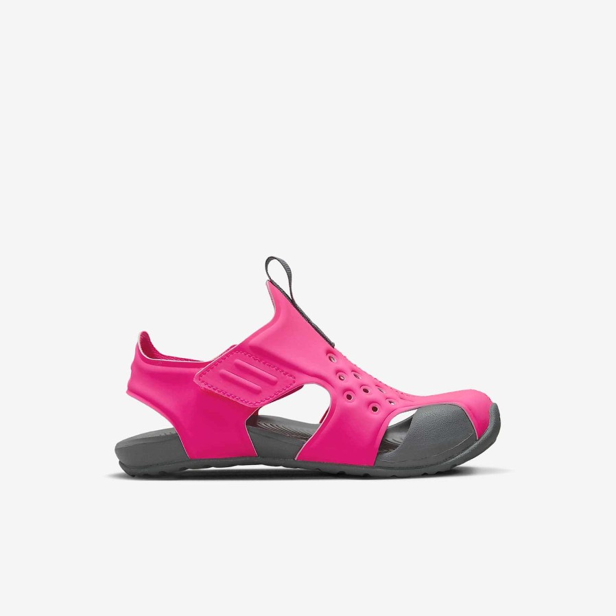 Kids Nike Sandals & Slides | Nike Sunray Protect 2 Hyper Pink/Smoke Grey/Fuchsia Glow