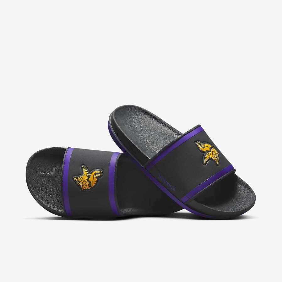 Men Nike Sandals & Slides | Nike Offcourt (Nfl Minnesota Vikings)