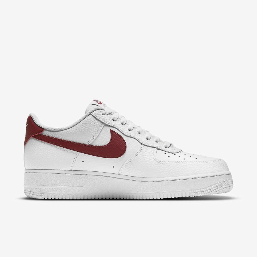 Men Nike Cyber Monday Shoes | Nike Air Force 1 '07 White/White/Team Red