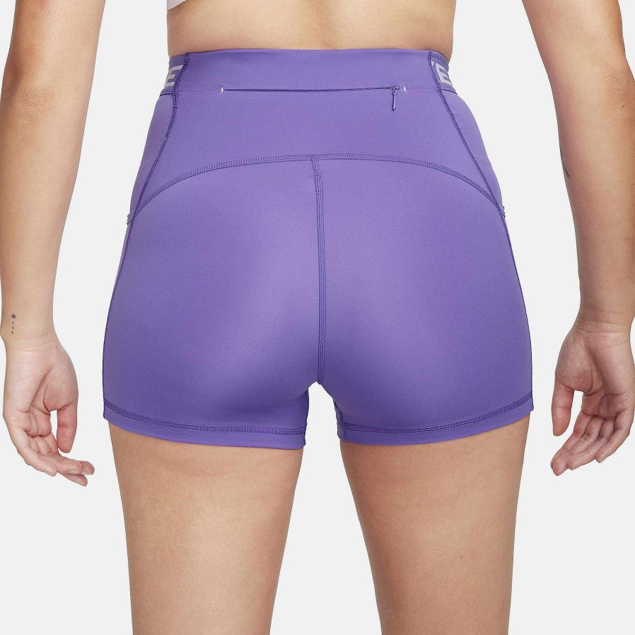 Women Nike Shorts | Nike Pro Action Grape/Space Purple/Sail