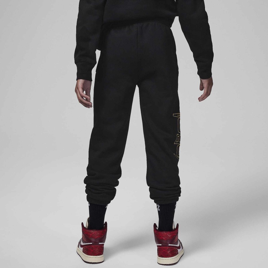 Kids Nike Cyber Monday Clothing | Jordan Take Flight And Gold Fleece Pants