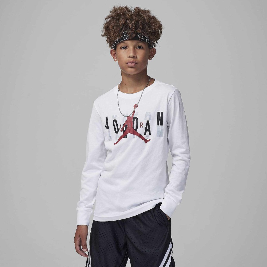 Kids Nike Jordan | Jordan Scramble Long Sleeve Tee