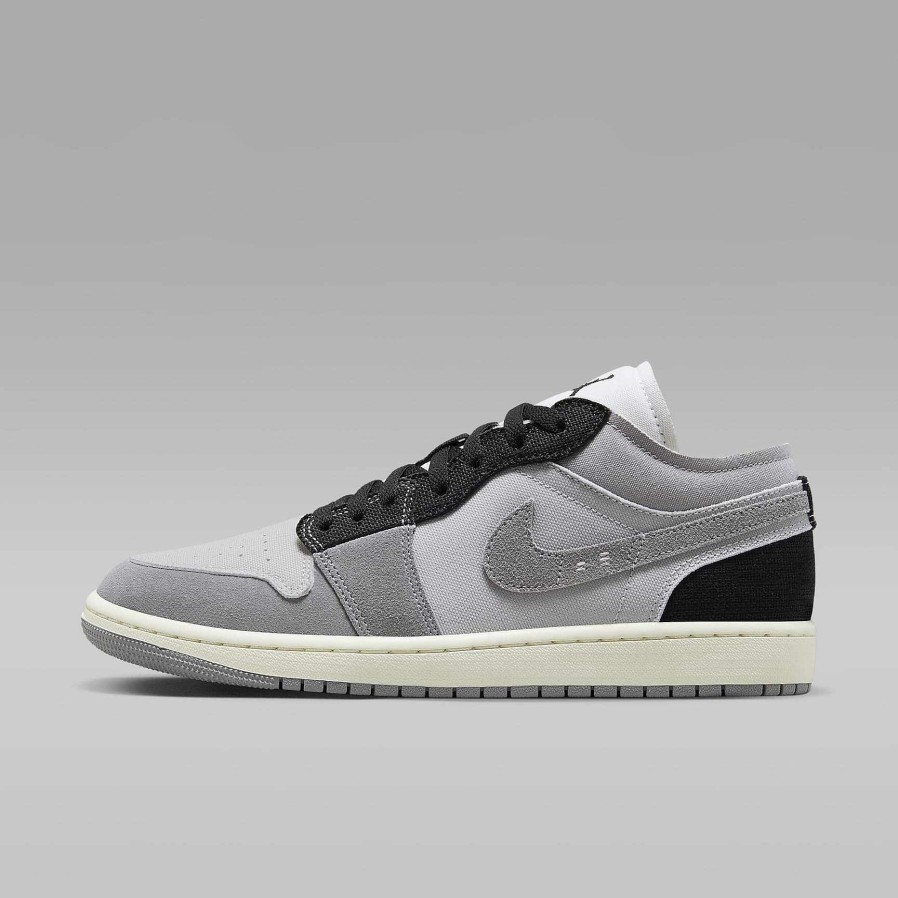 Men Nike Lifestyle | Air Jordan 1 Low Se Craft Tech Grey/Cement Grey/Sail/Black