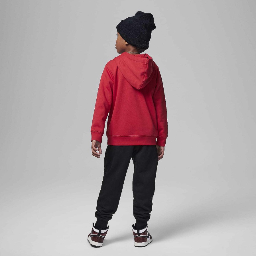 Kids Nike Jordan | Jordan 23 Jumpman Fleece Pullover Hoodie Set Black