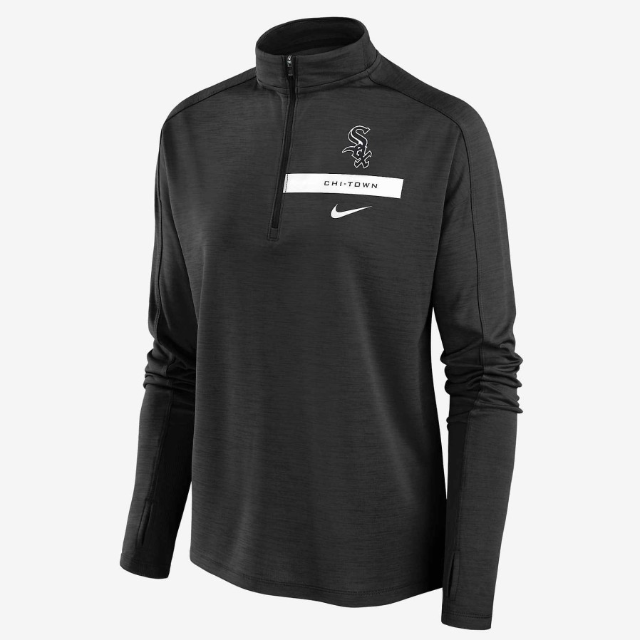 Women Nike Outerwear & Jackets | Nike Dri-Fit Primetime Local Touch (Mlb Chicago White Sox)