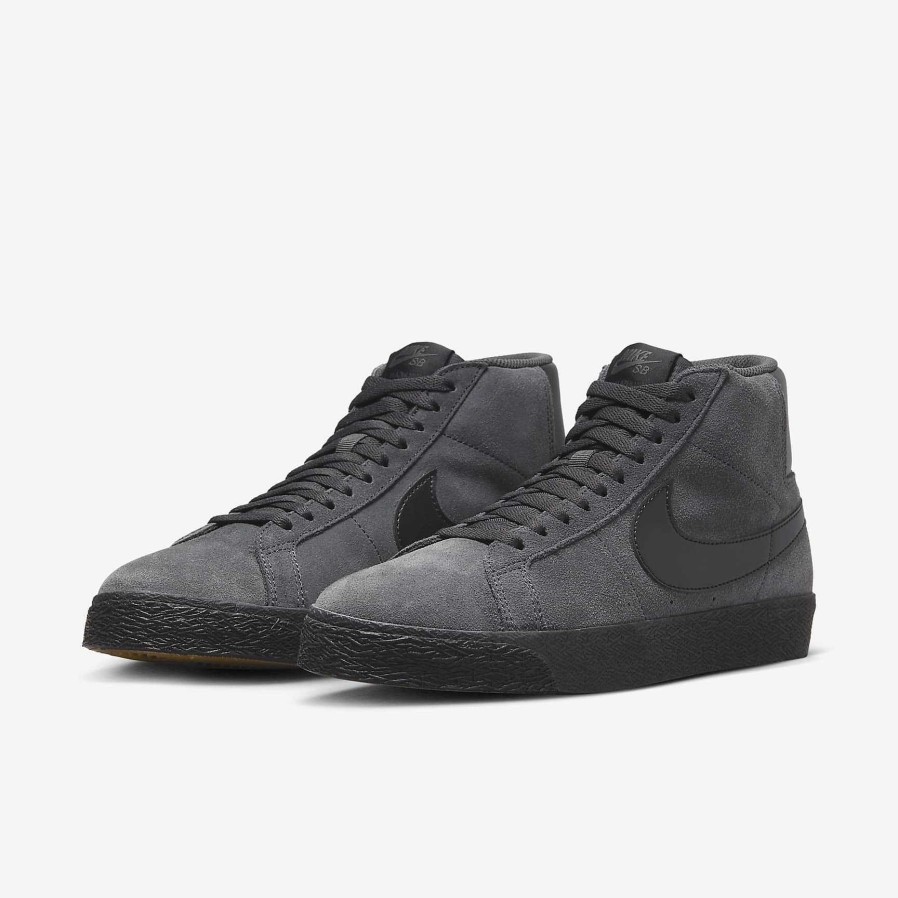 Men Nike Dunks & Blazers | Nike Sb Zoom Blazer Mid Anthracite/Anthracite/Black/Black