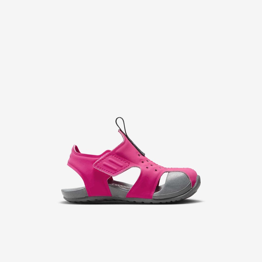 Kids Nike Sandals & Slides | Nike Sunray Protect 2 Hyper Pink/Smoke Grey/Fuchsia Glow