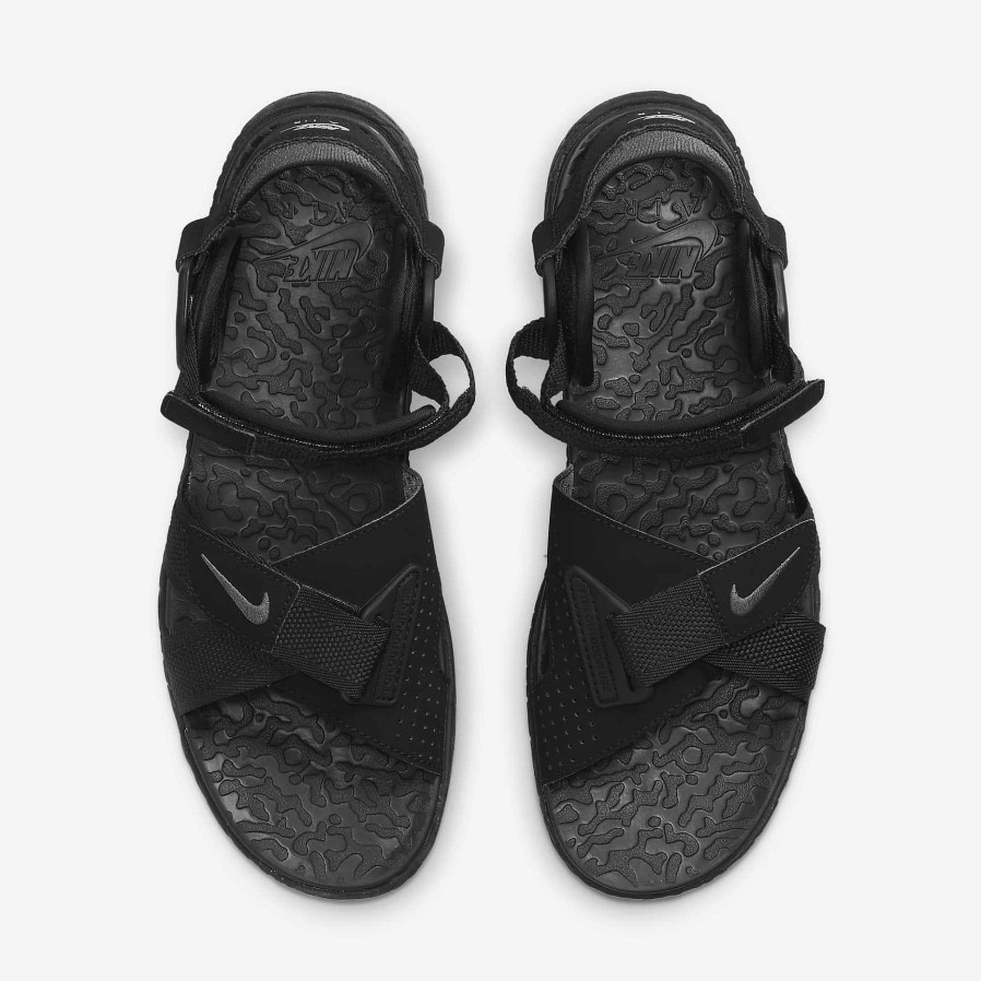 Men Nike Sandals & Slides | Nike Acg Air Deschutz + Black/Iron Grey