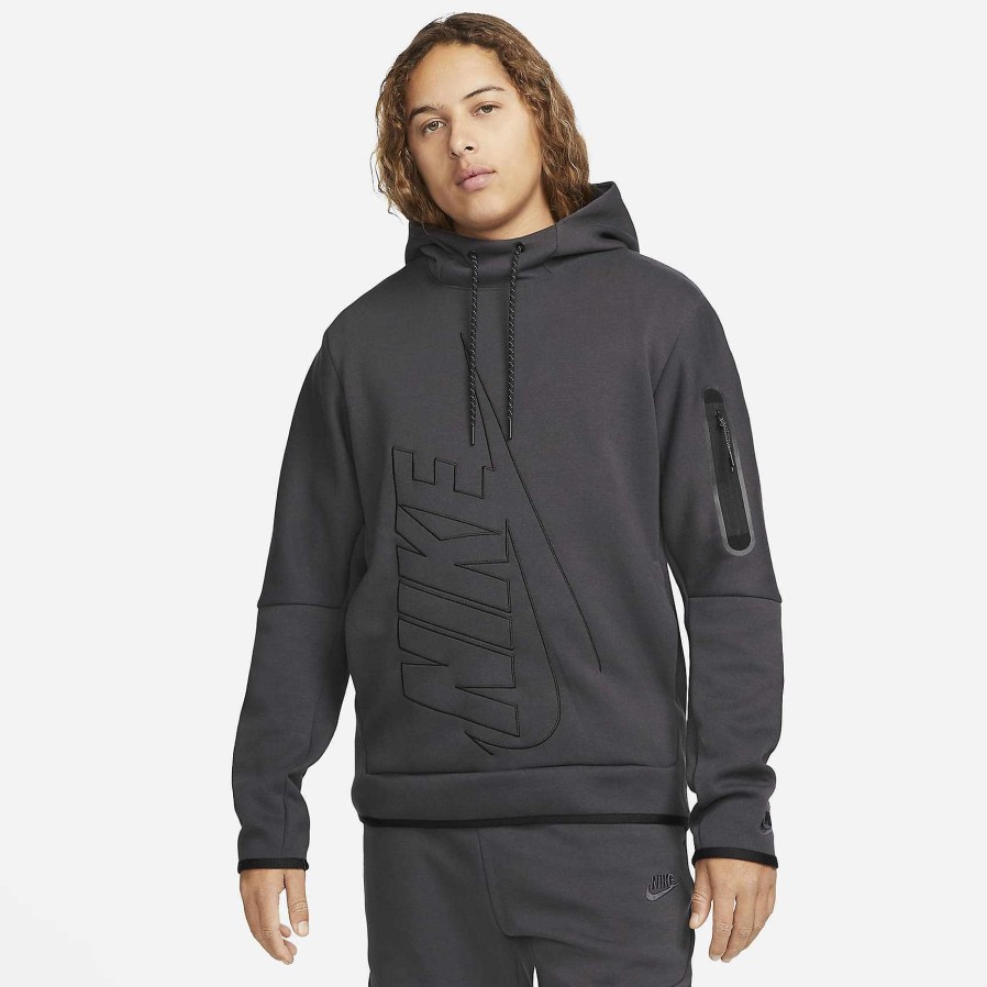 Men Nike Tech Fleece | Nike Tech Fleece Anthracite/Anthracite