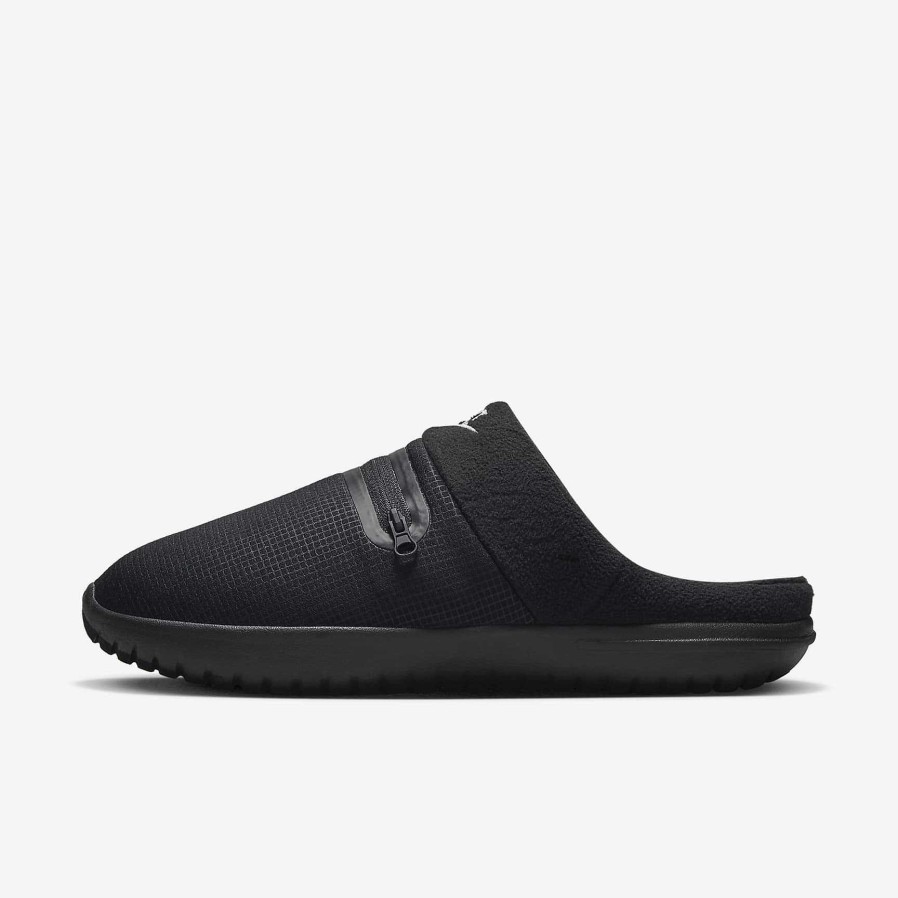 Men Nike Sandals & Slides | Nike Burrow Black/Black/Phantom