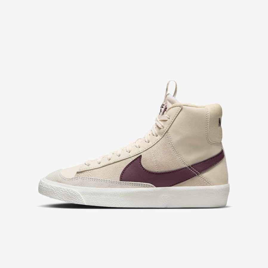 Kids Nike Dunks & Blazers | Nike Blazer Mid '77 Dance Guava Ice/Sail/Night Maroon