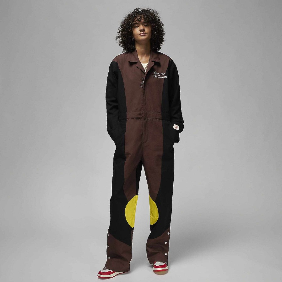 Women Nike Jordan | Jordan X Teyana Taylor Earth/Black/Speed Yellow/Sail