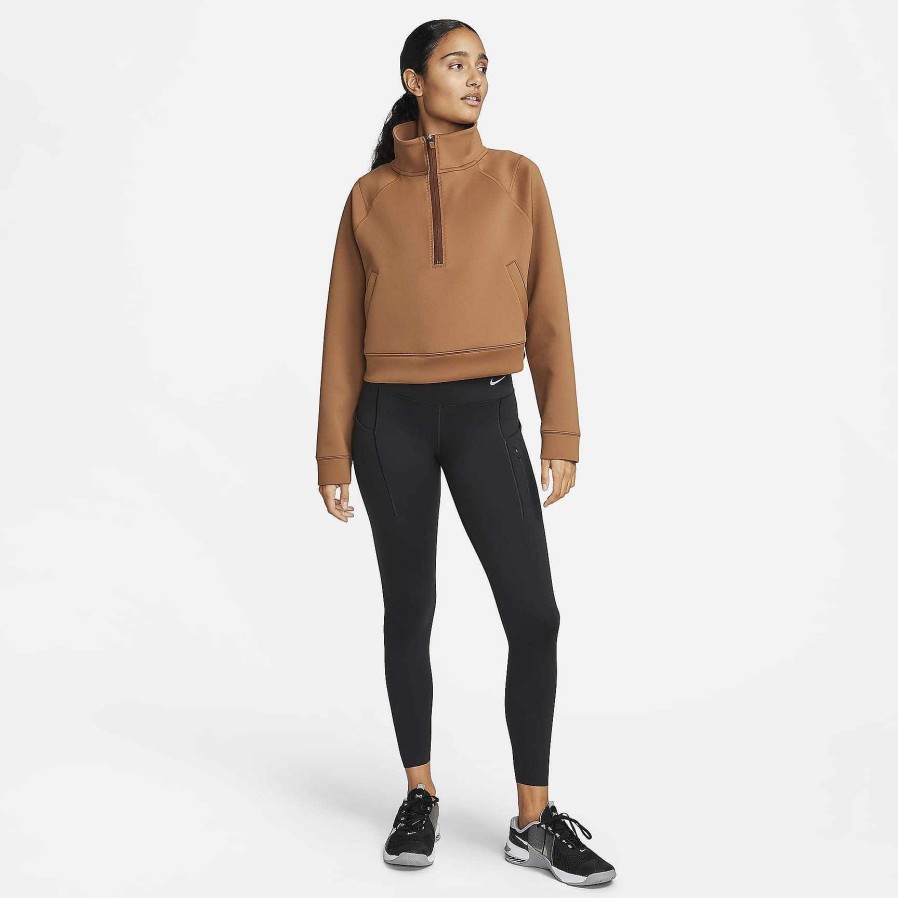 Women Nike Hoodies & Sweatshirts | Nike Pro Dri-Fit