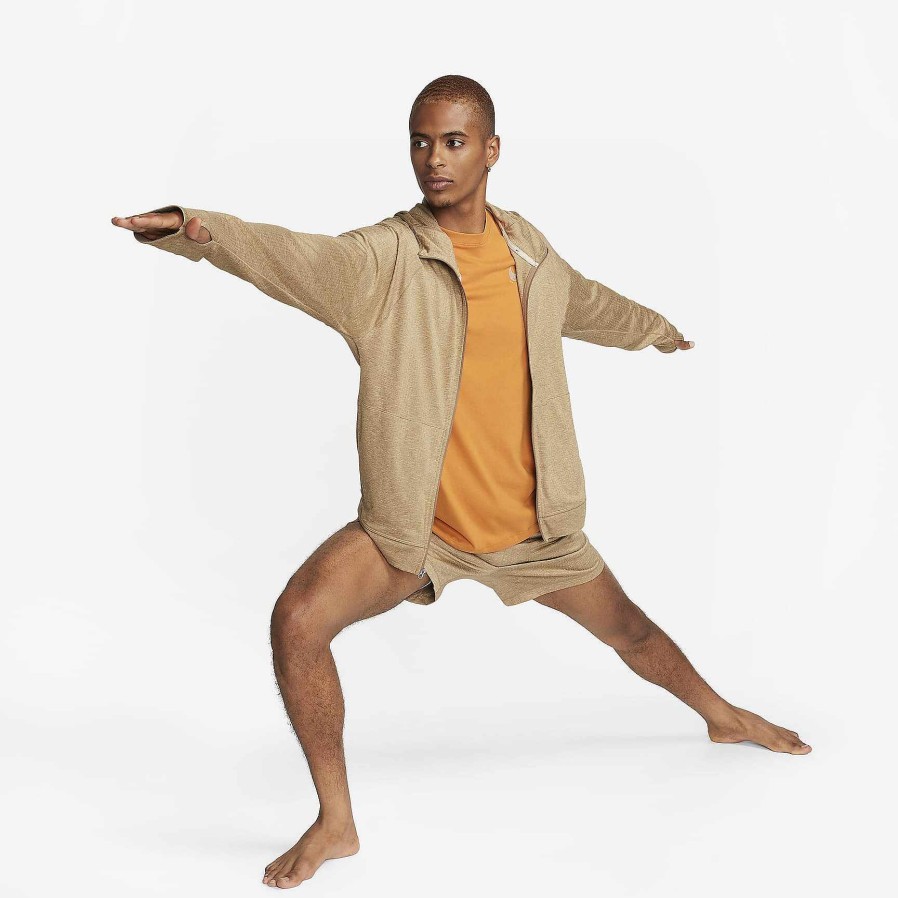 Men Nike Hoodies & Sweatshirts | Nike Yoga Dri-Fit