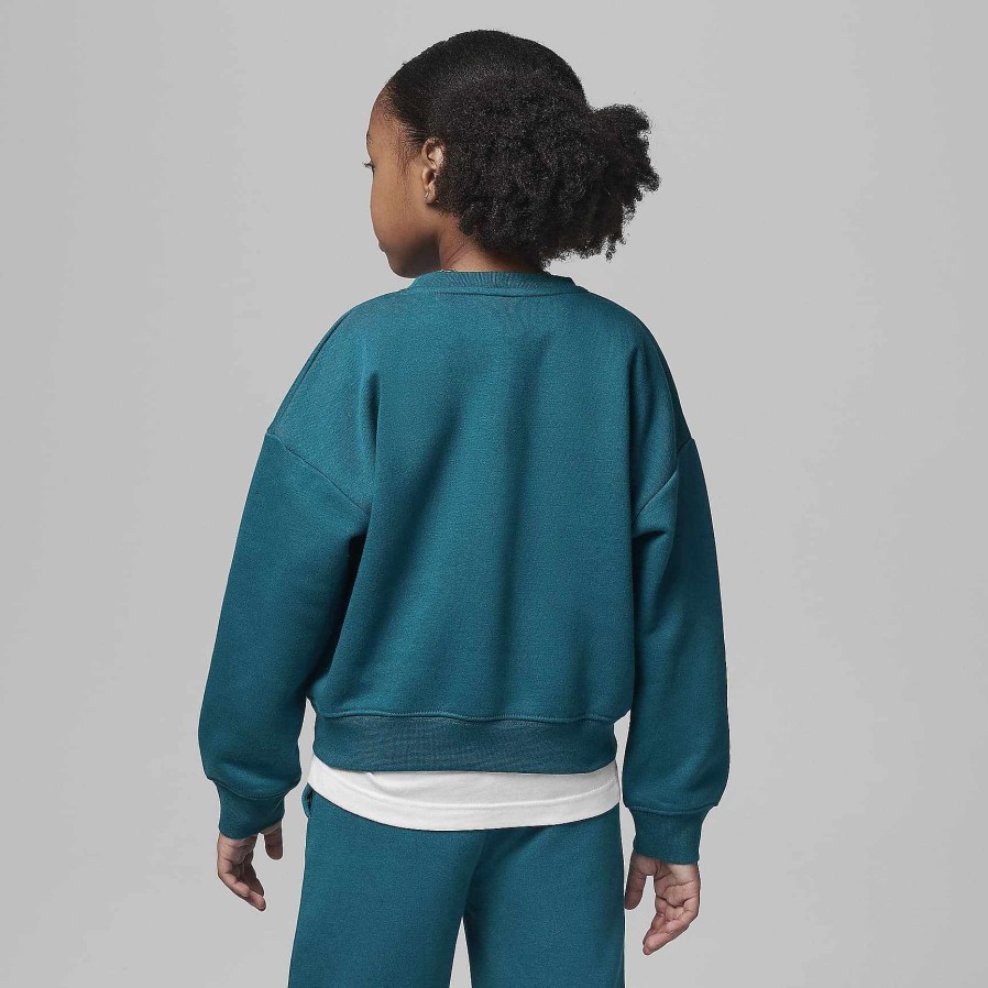 Kids Nike Matching Sets | Jordan Icon Play Oversized Crew