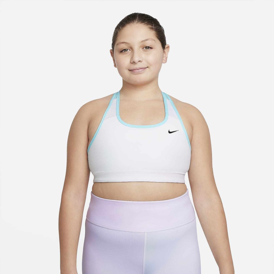 Kids Nike Bras | Nike Dri-Fit Swoosh