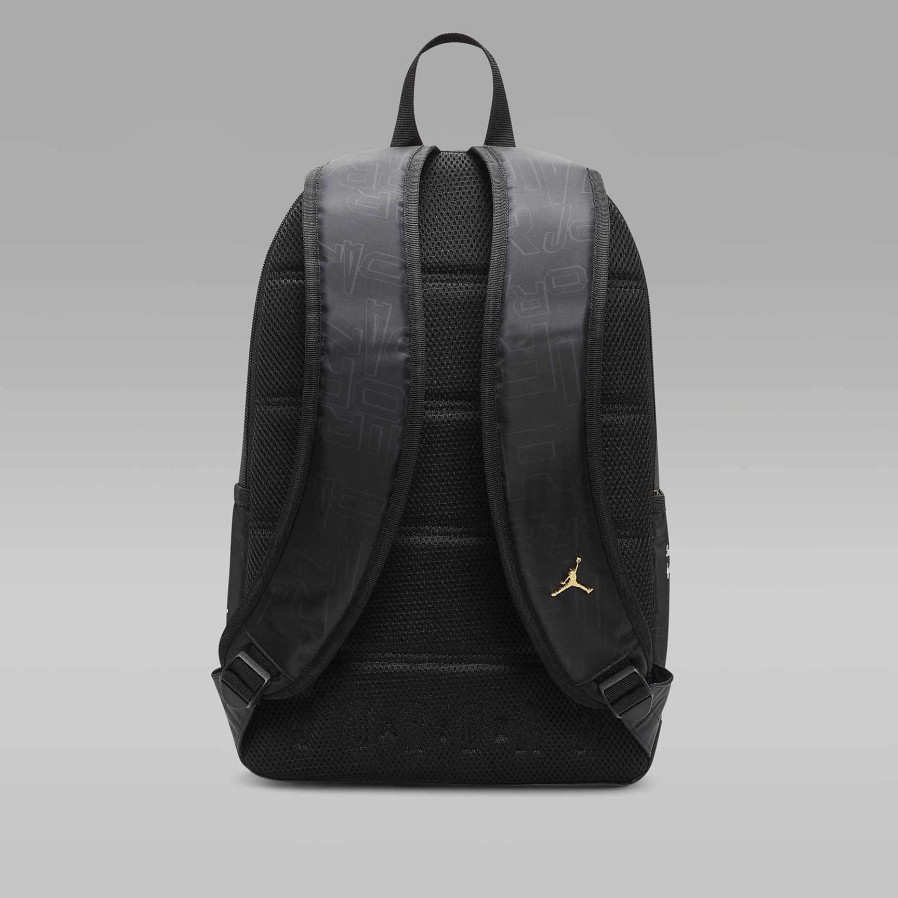 Accessories Nike | Jordan Black And Gold Backpack