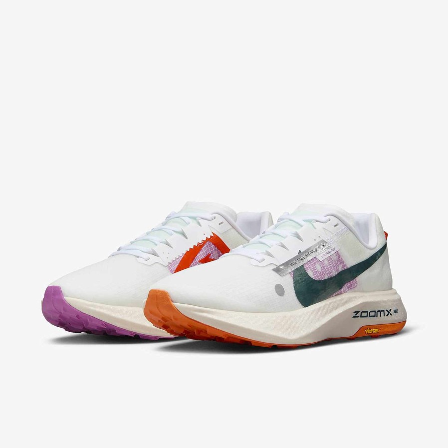 Men Nike Running | Nike Ultrafly White/Safety Orange/Vivid Grape/Deep Jungle