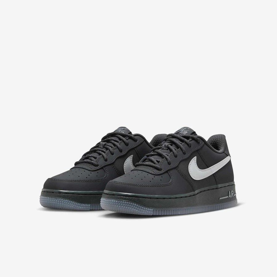 Kids Nike Lifestyle | Nike Air Force 1 Anthracite/Cool Grey/Reflect Silver