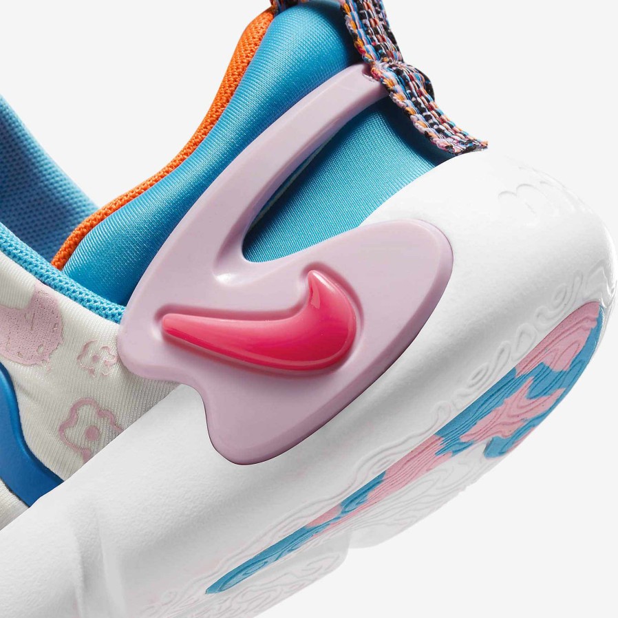 Kids Nike Running | Nike Dynamo Go Se Sail/Blue Lightning/Medium Soft Pink/Light Fusion Red