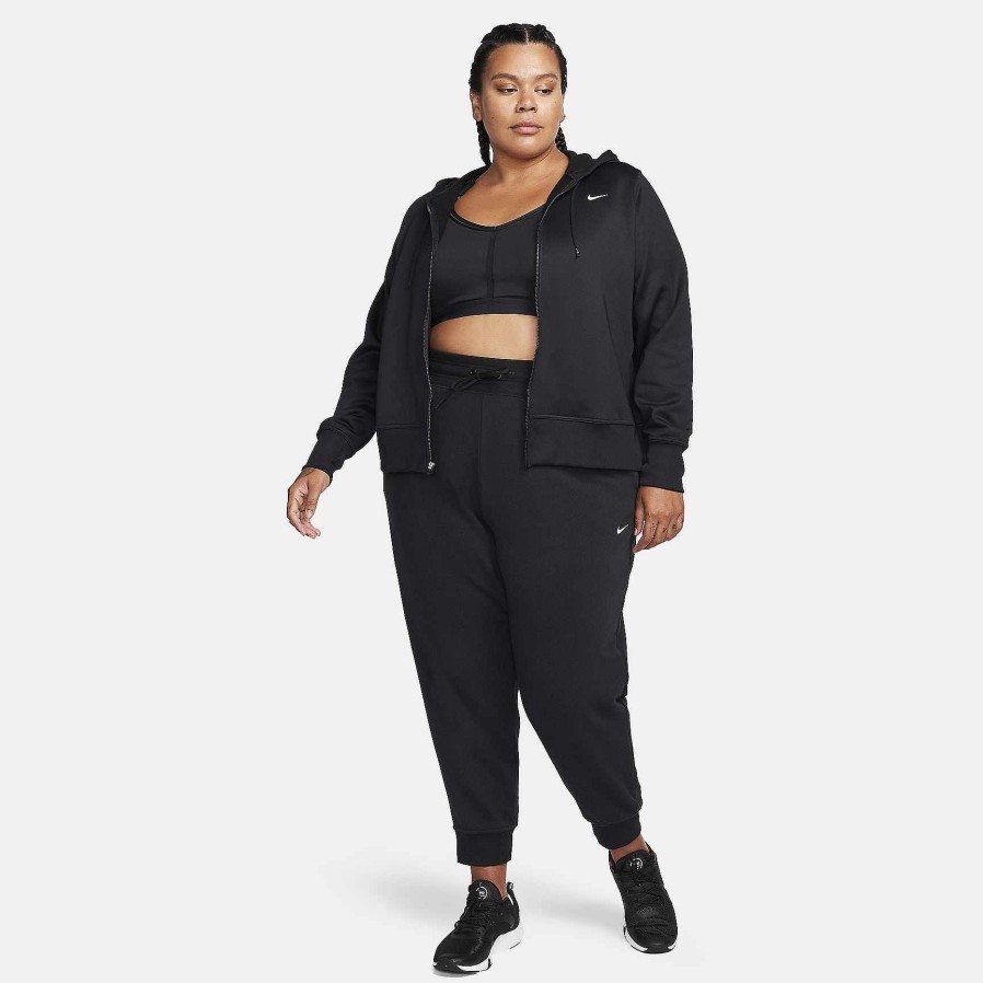 Women Nike Plus Size | Nike Therma-Fit One Black/White