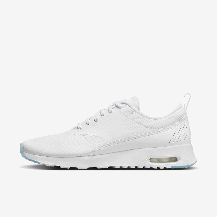 Women Nike Cyber Monday Shoes | Nike Air Max Thea White/Blue Tint/White